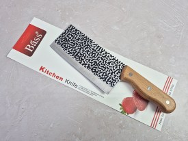 Cuchillo cocina mango madera